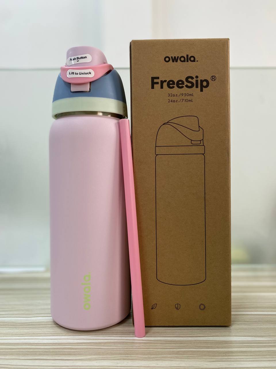 Termo Owala FreeSip® 2 en 1 - Frío por Horas, Cero Derrames