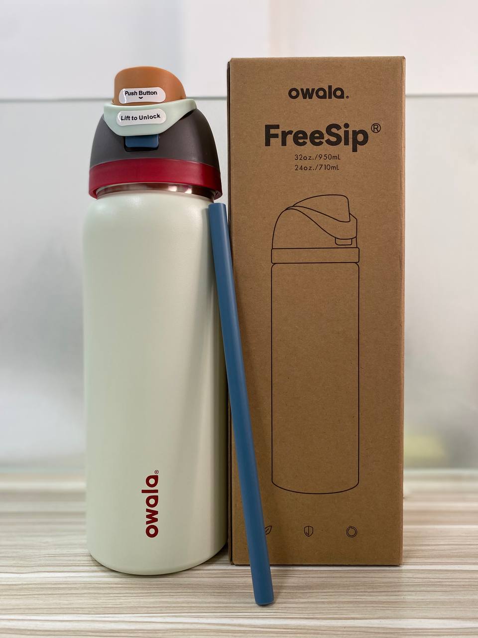 Termo Owala FreeSip® 2 en 1 - Frío por Horas, Cero Derrames