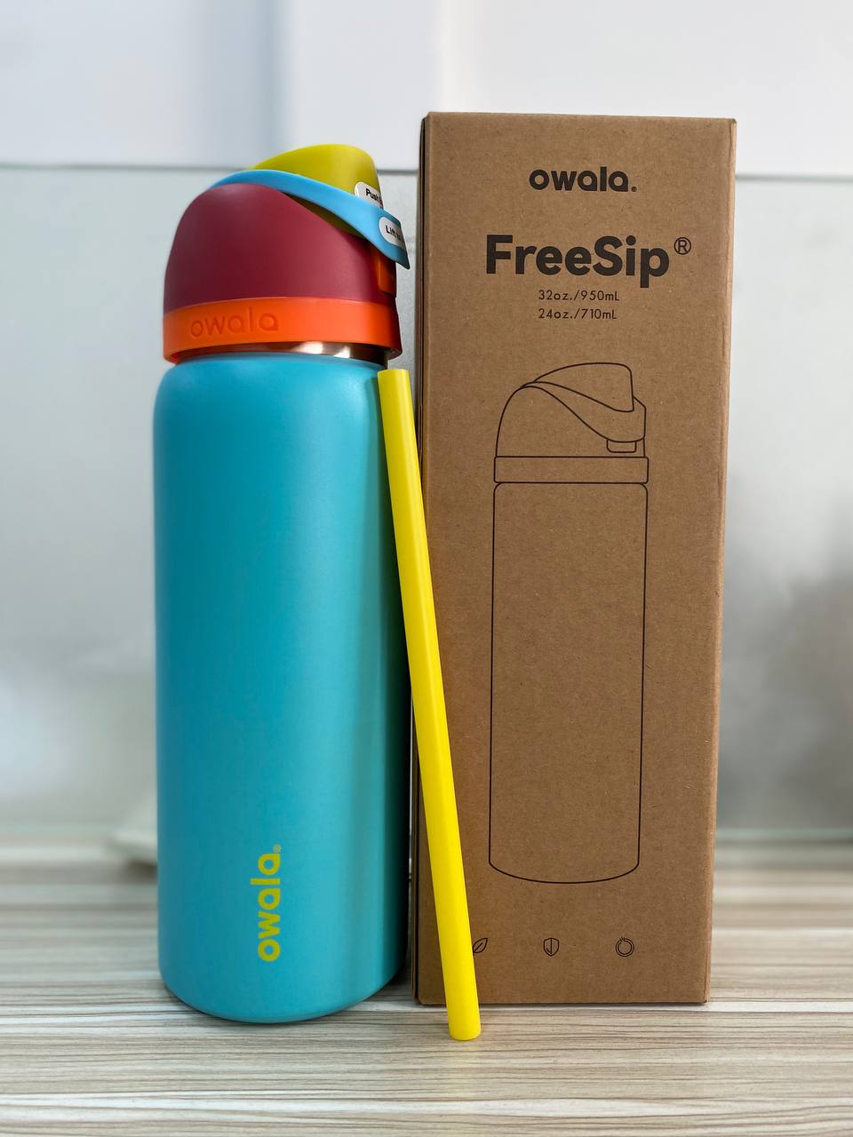 Termo Owala FreeSip® 2 en 1 - Frío por Horas, Cero Derrames