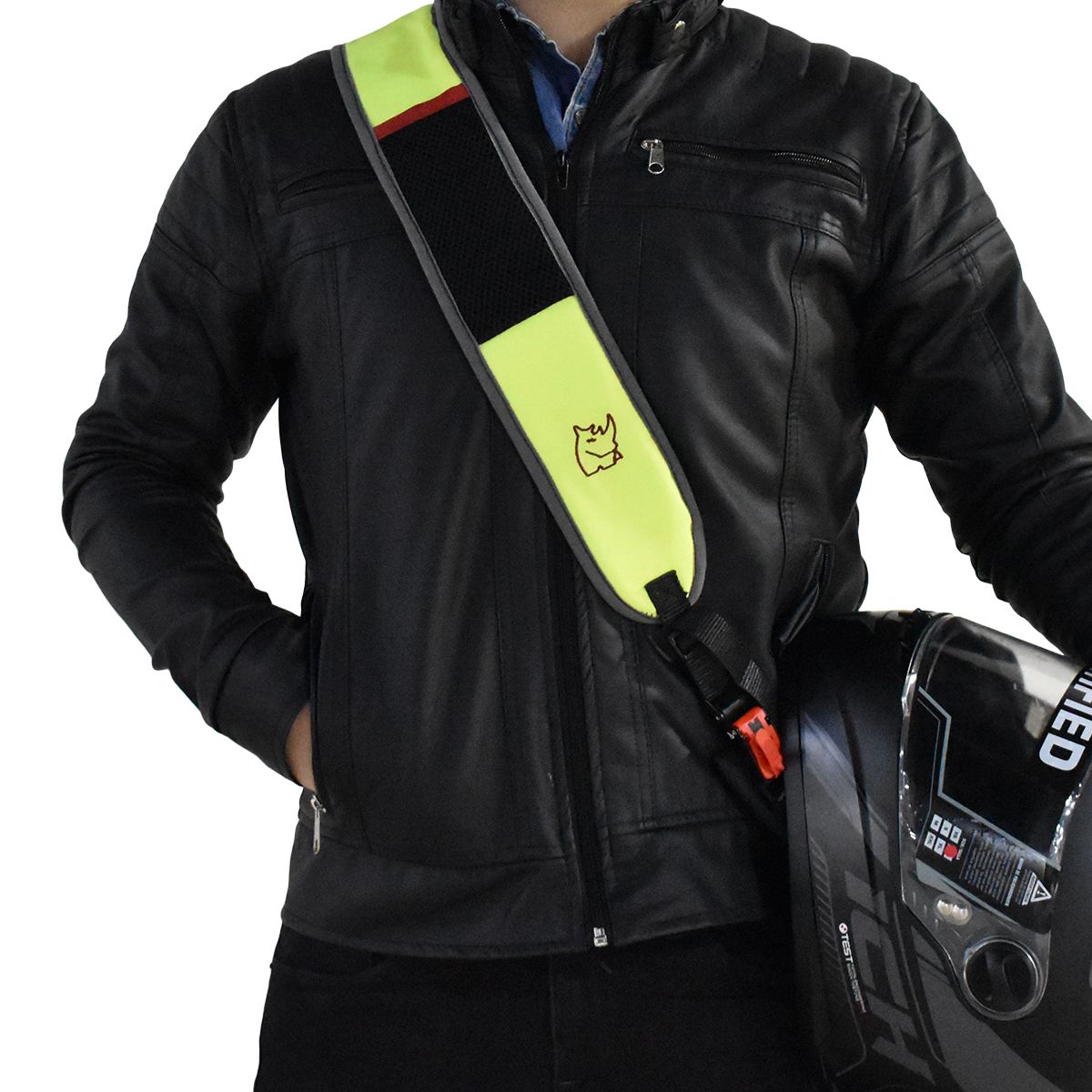 Correa para Casco de Moto – Manos Libres y Seguro