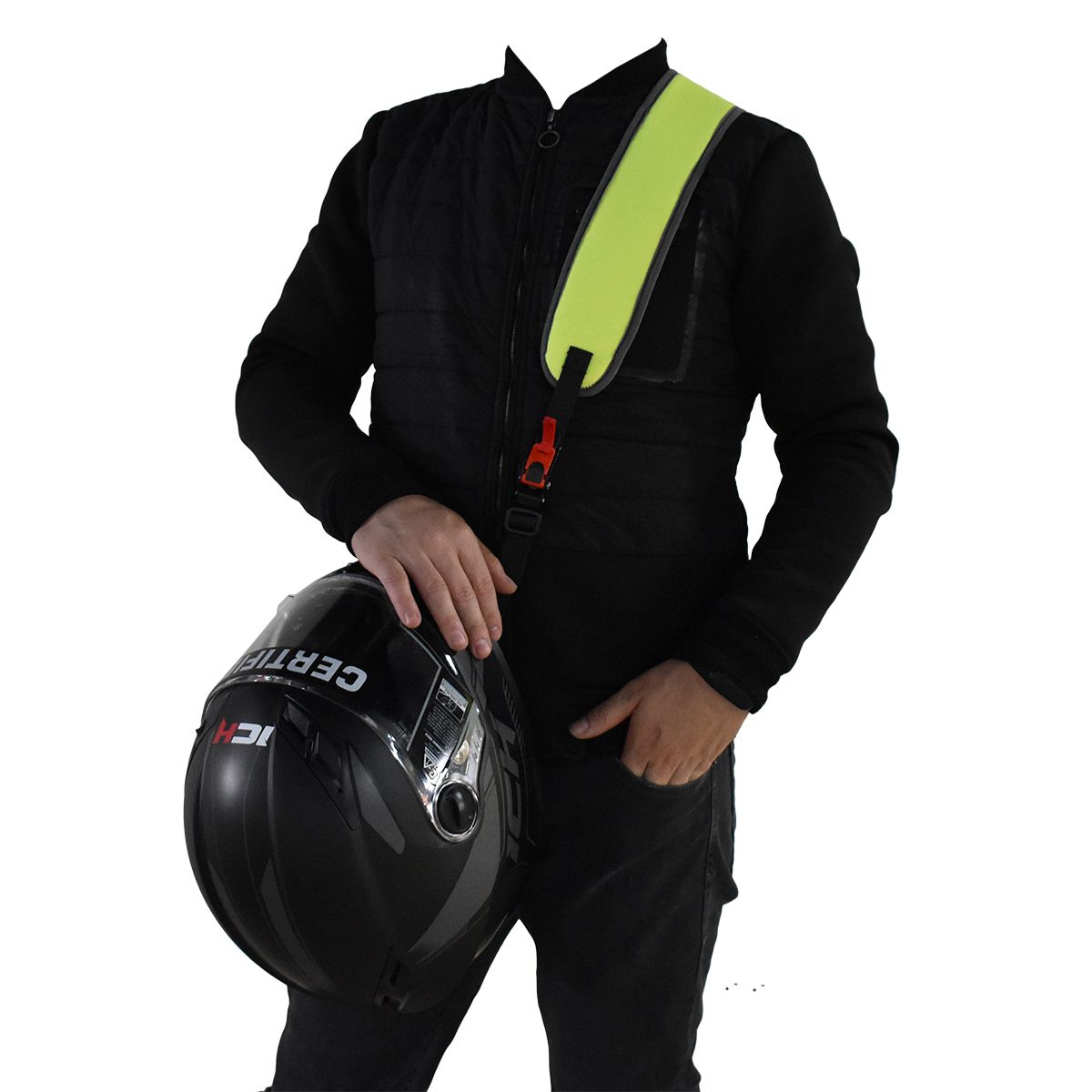 Correa para Casco de Moto – Manos Libres y Seguro