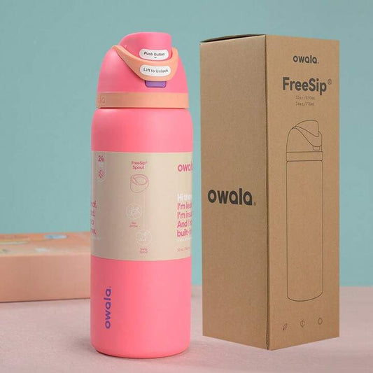 Termo Owala FreeSip® 2 en 1 - Frío por Horas, Cero Derrames
