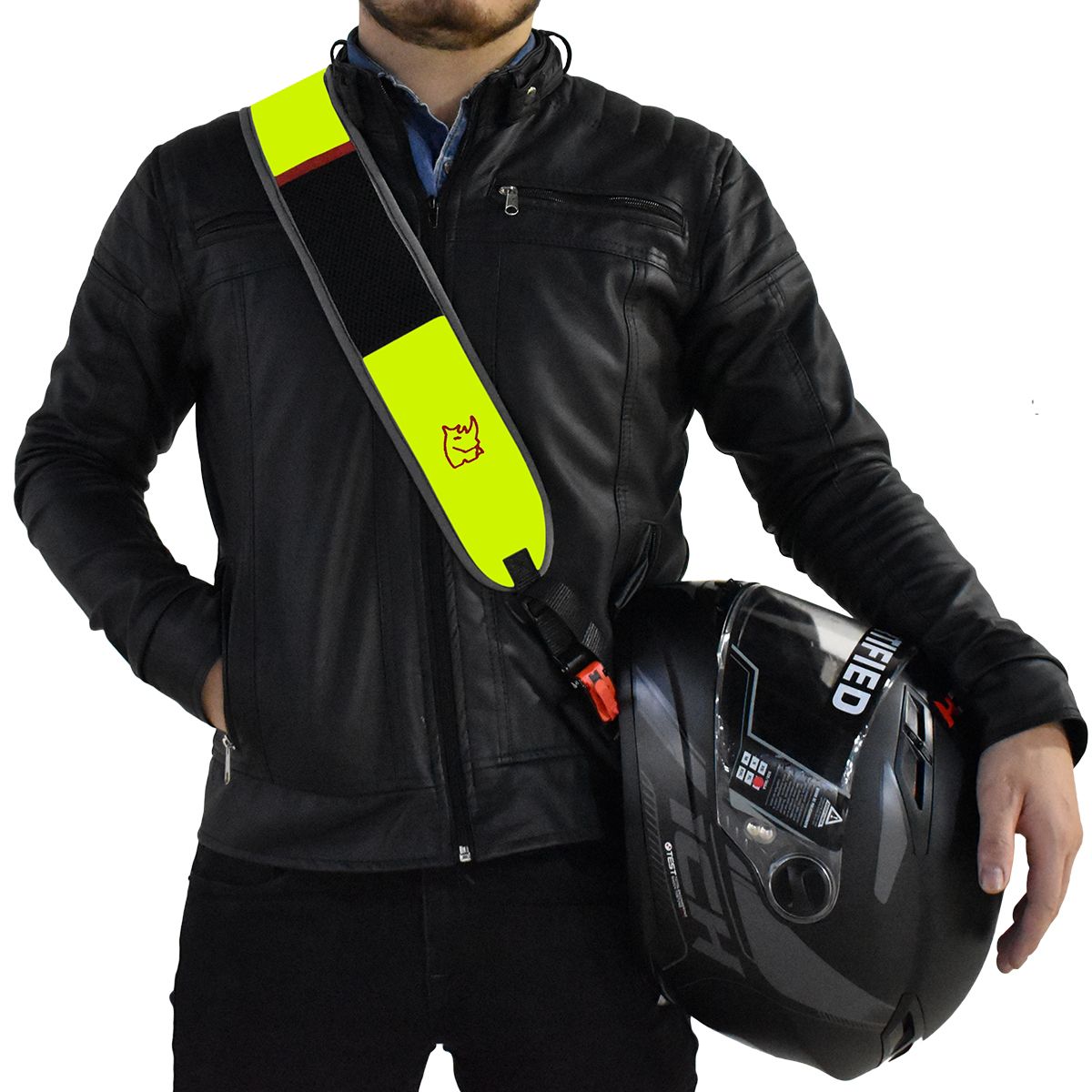 Correa para Casco de Moto – Manos Libres y Seguro